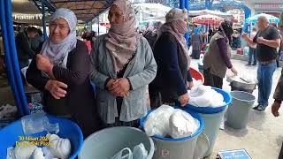 Fideler Gelmiş Sebze ve Peynir Fiyatları Uygun Develi Salı Pazarı [upl. by Noni935]