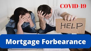 Requesting Mortgage Forbearance Be Careful [upl. by Dlarej88]