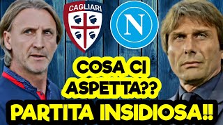 CAGLIARI  NAPOLI❗️PROBABILI INSIDIE E QUALCHE ASPETTO TATTICO cagliarinapoli [upl. by Hy]