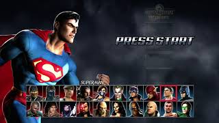 Mortal Kombat vs DC Universe  Arcade mode as Superman [upl. by Phare]