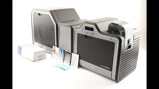 Fargo HDP5000 Dual Side w Lamination ID Card Printer Bundle COLOR [upl. by Joao]