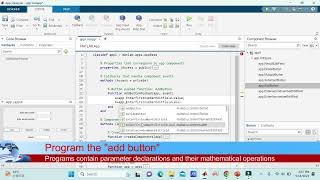 Creating a Simple Calculator  Building MATLAB Apps with App Designer [upl. by Adnal]