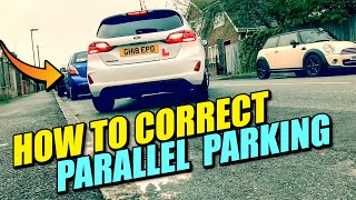 How To Correct Parallel Parking  Driving Lesson [upl. by Nitniuq]