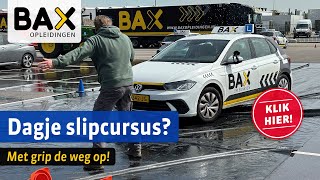 Slipcursus voor de auto  Bax Opleidingen [upl. by Westmoreland894]