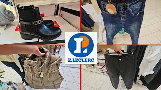 📣Eleclerc Nouveautés et Promotions vêtements et chaussures 👟 👢 [upl. by Ainelec730]