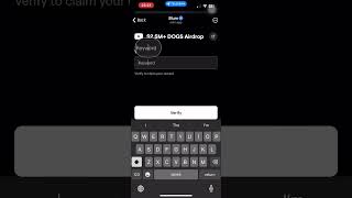 Blum 25M DOGS Airdrop Explained  How to Claim amp Maximize Your Rewards blumairdrop blumproject [upl. by Rorrys]