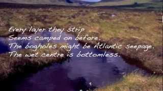 Bogland by Seamus Heaney [upl. by Assenahs948]