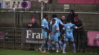 HIGHLIGHTS  Dulwich Hamlet 22 Potters Bar Town [upl. by Natanoy]