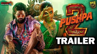 Pushpa 2 The Rule  Official Trailer  Allu Arjun  Sukumar  Rashmika Mandanna  Fahad Faasil [upl. by Eellac]