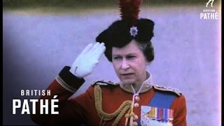 Queen At The Trooping The Colour 1976 [upl. by Gabrielson]