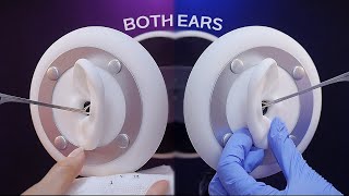 ASMR BOTH EARS❤️ Earwax Removal Ear Cleaning No Talking [upl. by Guendolen]