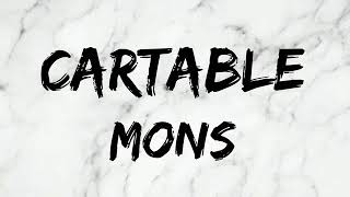 MONS  Cartable lyricsالكلمات [upl. by Alic563]