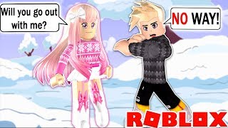 I Asked My Crush Out On A Date And He Said NO Royale High Roblox Roleplay [upl. by Nima]