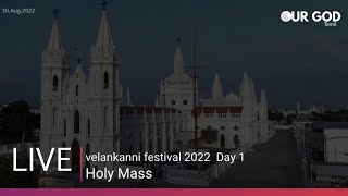 velankanni live mass today  velankanni live [upl. by Zirkle680]