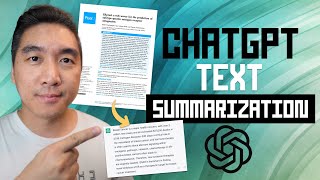 How to summarize text using ChatGPT [upl. by Nolly]