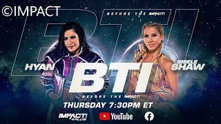 Gisele Shaw vs Hyan  Singles Match  Impact BTI 84  WWE 2K22 [upl. by Atnaloj]