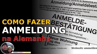 ANMELDUNG deutsche Wohnsitzanmeldung Wie meldet man ein Wohnungsgeberbestätigung was ist das [upl. by Manville97]