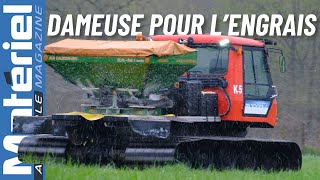 Dameuse PistenBully à lengrais en conditions humides  ETA Beauvilain [upl. by Pillihp]