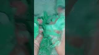 ASMRLifebuoy Green Mushy Soaked Soap shorts soapcompilation asmrsounds asmrsoap lifebuoysoap [upl. by Annahc]