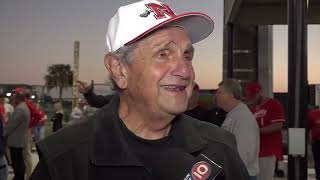 Bayou Time Sports Nicholls State Baseball Honors Frank Monica at Nicholls vs Tulane Baseball Game [upl. by Boony]