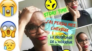 STORY TIME jai perdu mes cheveux le défrisage de lhorreur la colorations en trop tainasobeauty [upl. by Gennifer]