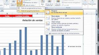 Crear gráficas en Excel [upl. by Eislehc]