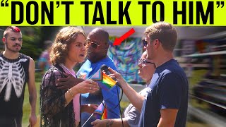 Pride Festival Organizers Didnt Want Him Asking the Preacher Questions [upl. by Borras]