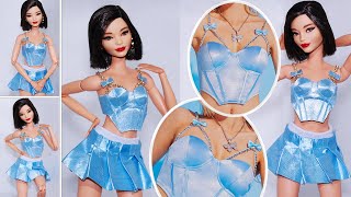 DIY Barbie Corset and Skirt ♥ Iconic Outfit [upl. by Sula]