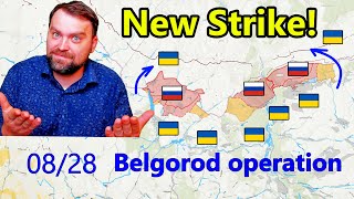 Update from Ukraine  Wow A new Strike by Ukraine on Belgorod region  Ruzzian Army might be cut [upl. by Halik932]