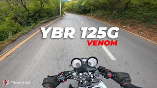 YBR 125G POV Ride  Venom x Akrapovic 4K [upl. by Alderson]