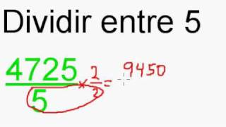 Trucos Matemáticos  Venciendo a la Calculadora 5 [upl. by Enhpad]