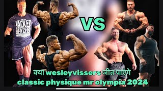 can wesley vissers win classic physique mr olympia 2024 wesleyvissers cbum chrisbumstead [upl. by Opportuna]