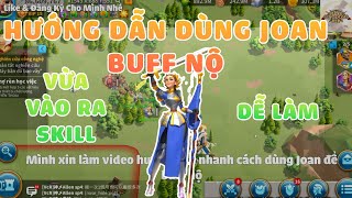 Cách dùng Joan để buff nộ  Hướng dẫn Rise of Kingdoms  Mẹo Rok Short  ko bình luận [upl. by Placia119]