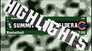 Highlights OSAA Summit vs Caldera High School Boys Basketball [upl. by Petromilli894]