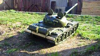 RC tank T55 scale 17 [upl. by Ynor302]