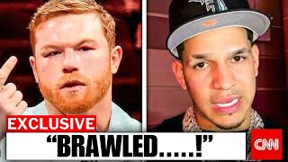 BREAKING Edgar Berlanga and Canelo Alvarez Engage in Heated Confrontation [upl. by Afital]