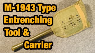 WW2 M 1943 type Etool amp 2nd pattern carrier my review [upl. by Annelak]