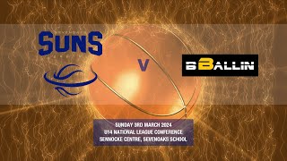 Sevenoaks Suns II v Tonbridge B Ballin  3rd March 2024  U14 National League [upl. by Rentsch]