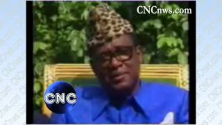 Mobutu parle de lingratitude de politiciens Congolais pendant la CNS [upl. by Filberto957]