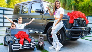 SURPRISING WIFE amp KIDS with DREAM CARS 😱  The Royalty Family [upl. by Asiram]