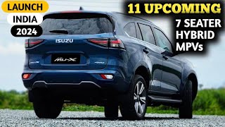 11 Upcoming 7Seater Mpv Launch In India 2024  Upcoming 7 seater Mpv  Launch Date Price Features [upl. by Inahet]