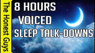 8 Hours ContinuouslyVoiced Sleep Meditations amp TalkDowns [upl. by Covell]