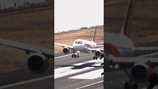 🥴🥴🥴 TOGA 🔥 EASYJET APPROACHING MADEIRA AIRPORT 💣madeiraairport shorts shortsviral [upl. by Reginnej399]