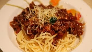 quot SPAGHETTI BOLOGNESE quot Bajias Cooking [upl. by Odnaloy]