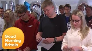 Students Open Their GCSE Results Live on Air  Good Morning Britain [upl. by Janis]