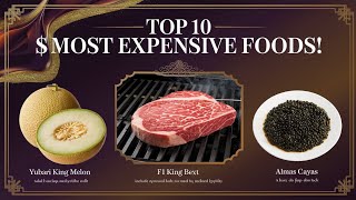 Most Expensive Foods in the World  Luxurious Delicacies You Must Know [upl. by Ahsiekram]