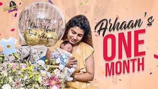 Arhaans 1month Vlog  His Milestone  DIML  Sameera Sherief [upl. by Travers]