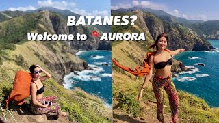 Dingalan Aurora  Batanes of the east 🇵🇭 TRAVEL GUIDE 20232024 SOLO JOINER TOUR ITINERARY [upl. by Itoc]