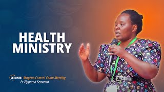 HEALTH MINISTRY  Pr Zipporah Kemuma [upl. by Hgielek]