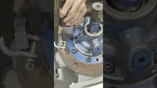 Assembly of an Allweiler 3 Rotor Screw Pump Part 7 pump repair mechanic [upl. by Maxwell587]